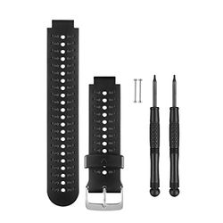 Garmin - Pulseira de substituição para relógio Forerunner, preto/cinzento
