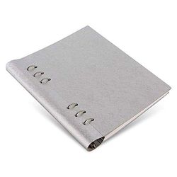 Clipbookook saffiano metallic A5 Silver