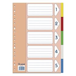 DOHE Basic – Indice A4, 5 posizioni, 5 colori