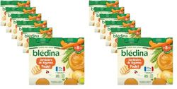 Blédina - Petits pots pour bébé - Jardinière De Légumes Poulet - 70% d'ingrédients Français - Dès 8 mois - 12 pots de 200g (Lot de 2)