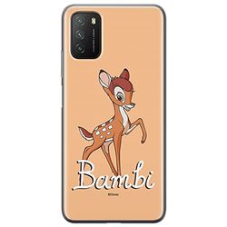 ERT GROUP mobiltelefonfodral för Xiaomi REDMI 9T originalt och officiellt licensierat Disney mönster Bambi 013 optimalt anpassad till formen på mobiltelefonen, fodral tillverkad av TPU-plast