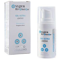 Oxygen Revolution Gel Ultra lenitivo a base di ossigeno-ozono per dermatiti, arrossamenti, bruciore, prurito, azione normalizzante della cute, profonda penetrazione nella pelle, 15ml