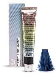 Stargazer Formule Vegan Permanente Professionnelle de Yummy Color avec Extrait Bio de Blé/Huile d'Argan Reflet Jean Pastel 5036469184031