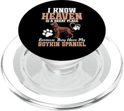 Boykin Spaniel Propietario Pet Lover Heaven Boykin Spaniel PopSockets PopGrip para MagSafe