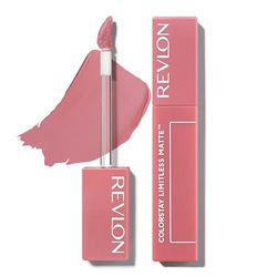 Revlon ColorStay Limitless matowa pomadka w płynie, płynna pomadka do ust, wzbogacona potrójnym kwasem hialuronowym, 100% wegańska formuła, bardzo trwała, 005 strun