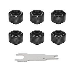 Thermaltake Pacific Klemschroefverbinding zwart Six Pack