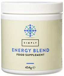 Simply Energy Blend Food Supplement Powder with Vitamin B6 & Vitamin B12 to Boost Energy & Immunity, Add to Food, Smoothies, Juices & Shakes (454g)