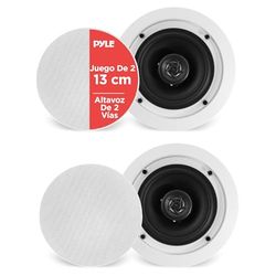 Pyle Altifalantes de teto, parede, 5,25", 150 W, duplos, estéreo