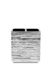 RIDDER 22150227 Brick - Vaso para cepillos de Dientes (Resina), Color Plateado