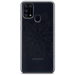 BABACO Funda para teléfono móvil de ERT Group para Samsung M31 Original y con Licencia Oficial diseño Mandalas 006 Adaptada a la Forma del teléfono móvil, parcialmente Transparente