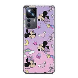 ERT GROUP mobiltelefonfodral för Xiaomi 12T/12T pro/K50 Ultra originalt och officiellt licensierat Disney mönster Minnie 031 anpassad till formen på mobiltelefonen, fodral tillverkad av TPU-plast