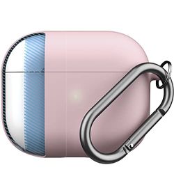 KeyBudz - PodSkinz HyBridShell Series Keychain Case - Premium Hard Shell Triple Layer Case for Your Airpods 3 (Color: Pa