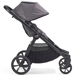 BABY JOGGER 2165278 City Select 2 modulaire eenpersoons-, broers en zussen/tweelingkinderwagen, lichte en compacte combi-kinderwagen, 28 combinaties, Radiant Slate