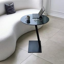 Hanah Home Mesa de café, 100% Vidrio Templado, Talla única