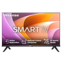 Hisense TV 32 inch HD Ready 32E43NT Smart TV VIDAA U7 Game Mode, werkt met Alexa, DVB-T2/S2 HEVC 10 Tuner, Lativù