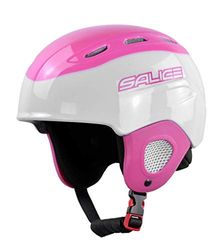 Salice Kid Casco Sci Junior Fucsia Taglia 48-56 con ROTORE Unisex Bambino