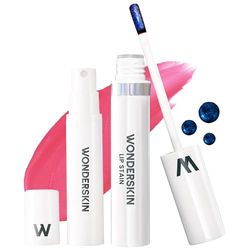 Wonderskin Wonder Blading Lip Stain Peel Off And Reveal Kit - Tinta Per Labbra Rosa Impermeabile, A Lunga Durata, Kit Per Macchie Di Trucco Naturale A Prova Di Trasferimento (Sweetheart)