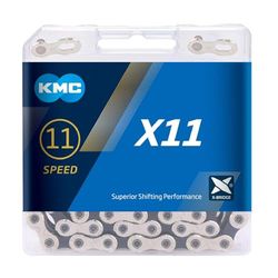 KMC Chain 31230 Corrente estreita unissexo para adulto, preto (preto), único
