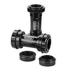 ELVEDES Boitier de pédalier Compatible SRAM Dub ITA Route Cycle E-Bike Adulte Unisexe, Noir, Standard