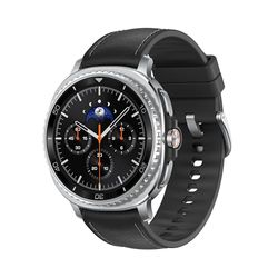 Samsung Galaxy Watch8 Classic (Black, LTE, 46mm) Smartwatch Galaxy AI, Design Resistente agli Urti, Ghiera Girevole, Processore 3nm, Monitoraggio Attività Fisica e Sonno, One UI 8 [Versione Italiana]