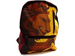 Harry Potter Unisex (Intricate Houses Griffoendor) rugzak, eenheidsmaat, Bruin/Geel, Eén maat