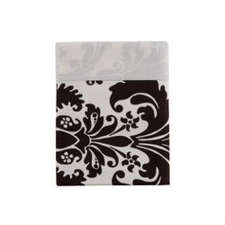 Essix - Drap Housse Royal Line Percale de Coton Bleu Nuit 80 x 200 cm