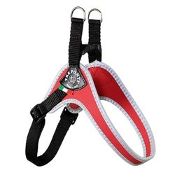 Tre Ponti Easy Fit Classic Harnais pour Chien Rouge Taille 3,5