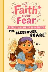 Christian Chapter Book For Kids Faith Over Fear The Sleepover Scare: A funny sleepover adventure that teaches courage, honesty, and prayer.