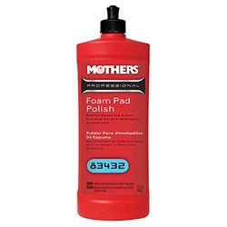 MOTHERS 83432 Professional Foam Pad Polish, 946 ml