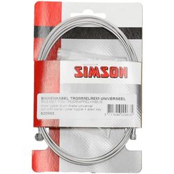 Simson-NL trumbroms innerkabel universal, silver, 2,25 m