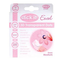 Stick It-Pois, Excel 3D, Colore: Trasparente