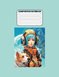 Composition Notebook: Ruled Lined 100 pages