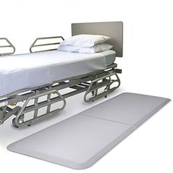 NYOrtho Bedside Foldable Floor Mats for Elderly – Handicap Non-Slip Beveled Edge Fall Protection Fallshield