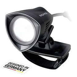 SIGMA - BUSTER 2000 HL | Éclairage puissant pour vélo | Éclairage du casque 2000 lumens | Éclairage du casque avec 7 profils de mode | Fixation sûre sur le casque de vélo | Couleur : noir