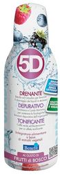 Benefit - 5D DEPURADREN, Integratore Alimentare da Bere, Azione Drenante, Depurativa e Tonificante, Gusto Frutti di Bosco, Fabbricato in Italia, 500 ml