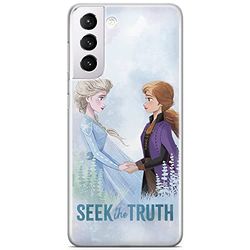ERT GROUP mobiltelefonfodral för Samsung S21 originalt och officiellt licensierat Disney mönster Frozen 006 optimalt anpassad till formen på mobiltelefonen, fodral tillverkad av TPU-plast