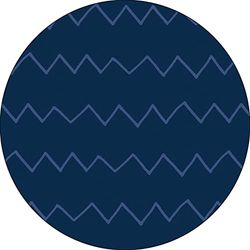 Bonateks, Ronde digitaal bedrukte muismat, antislip onderkant, voor kantoor en thuis, diameter: 22 cm