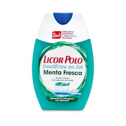 Licor del Polo - Pasta de dentes 2 em 1 menta fresca, fresca, 75 mililitros