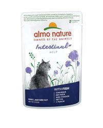 Almo Nature Almo Nature Holistic Digestive Help - Cibo Umido Completo Per Gatti Adulti Con Pesce. 30 Bustine Da 70 G. - 2500 g