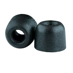 Comply T-100 - Aislamiento con cancelación de ruido para auriculares con espuma de memoria (talla S, 3 pares) color negro