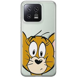 ERT GROUP mobiltelefonfodral för Xiaomi 13 originalt och officiellt licensierat Tom & Jerry mönster Jerry 002 optimalt anpassad till formen på mobiltelefonen, gedeeltelijk transparant