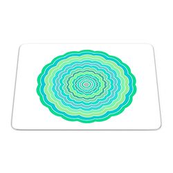 Bonamaison, Tapis de Souris Rectangle Imprimé Numériquement, Fond Antidérapant, pour Bureau et Maison, Taille: 22x18cm