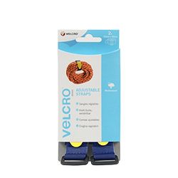 VELCRO markowe paski uniwersalne, 25 mm x 92 cm - niebieskie