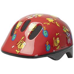 Ventura kinderhelm kikker, rood, 46-52 cm