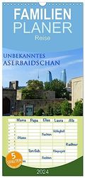 Familienplaner 2024 - Unbekanntes Aserbaidschan mit 5 Spalten (Wandkalender, 21 cm x 45 cm) CALVENDO
