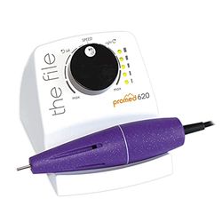 Promed Elektryczne pilniki do paznokci, frezarka do paznokci, manicure, pedicure, przyrząd do usuwania zrogowaciałego naskórka, frezarka elektryczna do stylizacji paznokci, 20 000 obr./min