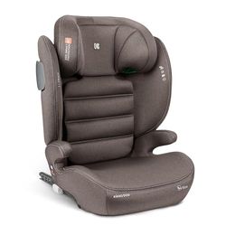 Siège auto KikkaBoo i-TRACK i-Size, 100-150 cm, siège auto groupe 2-3 ISOFIX, de 3,5 à 12 ans, de 15 à 36 kg, siège auto, Système de protection latérale SPS, appui-tête réglable en 12 positions, beige
