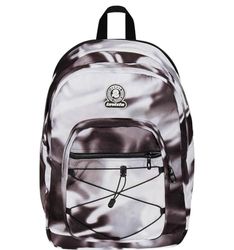 Invicta Grey Dial Full Space Fantasy School Backpack, Double Compartment with Expandable Band, PC Pocket, Bottle Holder, Organizer, Travel Backpack