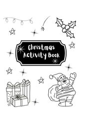 Christmas Printable Activity Book