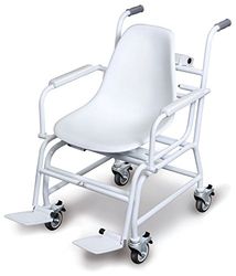 KERN Optics - Báscula de silla portátil con cuatro ruedas orientables y aprobación médica, 300 kg, 100 g de legibilidad